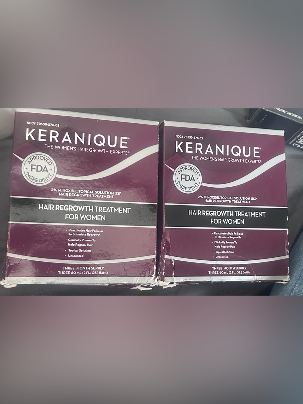 Keranique Hair Regrowth Treatment for Women — 6 month supply